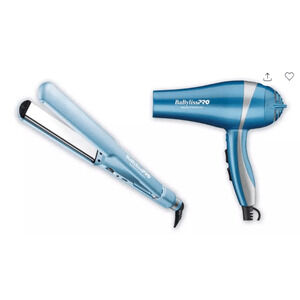 babylisspro Nanotitanium Daily Glam 2000 Watt Dryer & 1 1/2” Flat Iron